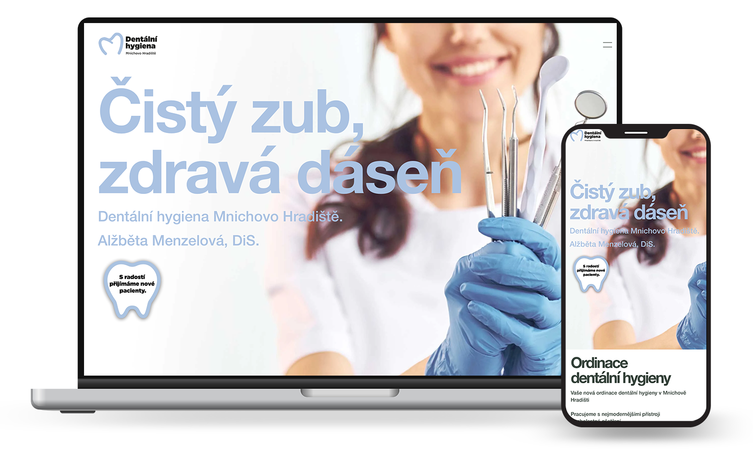 web design dent&aacute;ln&iacute; hygiena